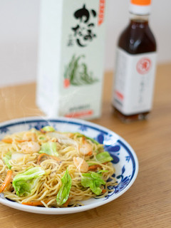 シーフードのポン酢焼きそば-レシピのメイン写真