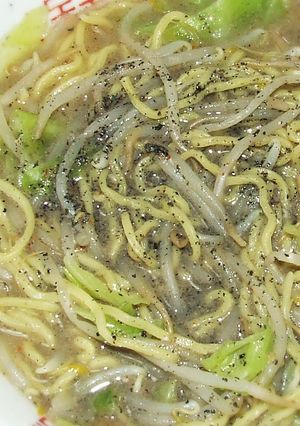黒すり胡麻ラーメン(味噌)-レシピのメイン写真