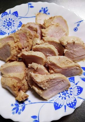 しっとぉ〜り柔らか♪材料２つ超簡単鶏ハム-レシピのメイン写真