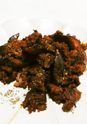 なすと牛肉の洋風味噌炒め-レシピのメイン写真