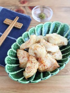 ゆずこしょう風味の鶏むね肉塩唐揚げ-レシピのメイン写真