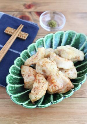 ゆずこしょう風味の鶏むね肉塩唐揚げ-レシピのメイン写真