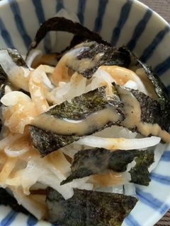 玉ねぎサラダ海苔入り-レシピのメイン写真