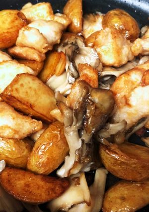 新じゃがと鶏むねのバター醤油-レシピのメイン写真
