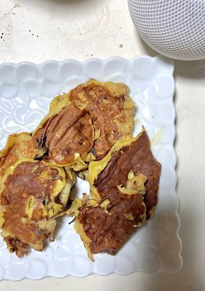 簡単！バナナパンケーキ♪-レシピのメイン写真