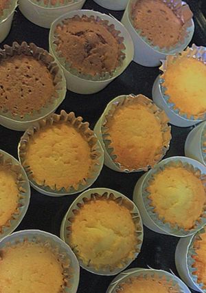 大量簡単☆カップケーキ-レシピのメイン写真