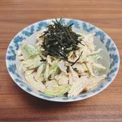 รูปของ サラダチキンとアボカドのワサビマヨ和え！