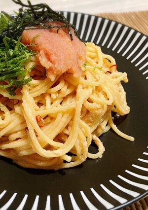 たっぷりタラコのタラペチーノ-レシピのメイン写真