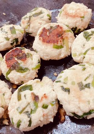 豆腐とおからでヘルシー！海老ニラ団子-レシピのメイン写真