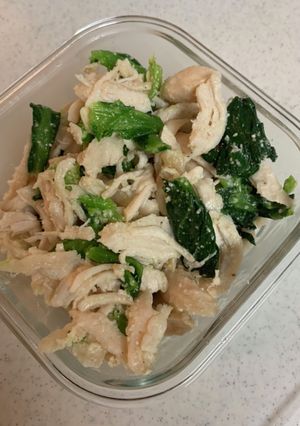 ささみとほうれん草チーズ和え-レシピのメイン写真