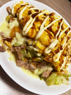 チーズたっぷり♡とん平焼き-レシピのメイン写真