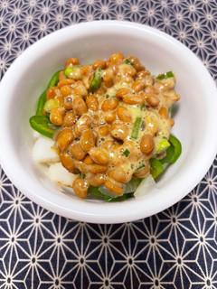 笹かまピーマン納豆和え-レシピのメイン写真