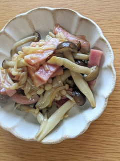 一人暮らしʕ·ᴥ·ʔきのこのバター醤油-レシピのメイン写真