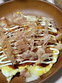 おもち焼き (お好み焼き風)-レシピのメイン写真