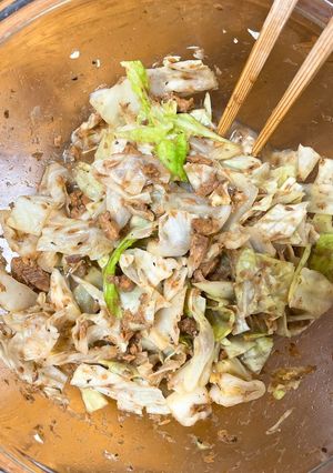 キャベツ×サバ缶-レシピのメイン写真