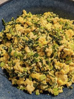 大根葉と卵のいり豆腐-レシピのメイン写真