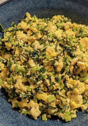 大根葉と卵のいり豆腐-レシピのメイン写真