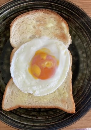 レンジだけ簡単！まんまる半熟卵-レシピのメイン写真