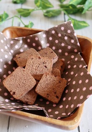 糖質オフ！おからパウダーでココアクッキー-レシピのメイン写真