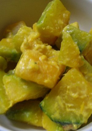 カボチャの豆乳煮-レシピのメイン写真