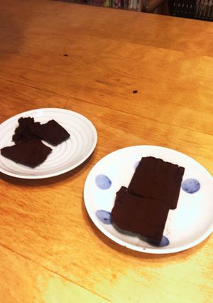 バレンタイン、牛乳で生チョコ!(R4)-レシピのメイン写真