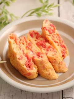 お弁当!紅生姜の卵焼き-レシピのメイン写真