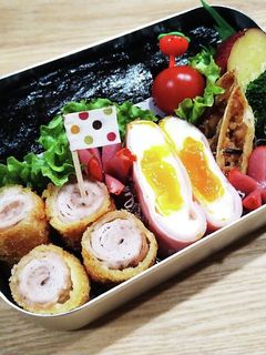 中学生お弁当 2022/2/16 記録用-レシピのメイン写真
