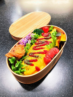 高校生弁当 オムライス弁当-レシピのメイン写真