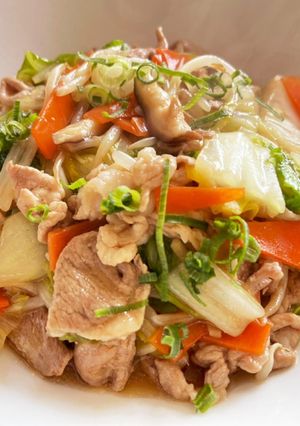 ❅*॰ 豚こまと白菜のあんかけ丼 ❅*॰-レシピのメイン写真