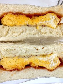 レンジで簡単厚焼き卵サンド-レシピのメイン写真