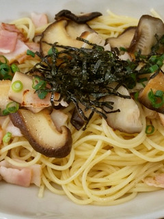 【美人レシピ】しいたけ和風パスタ-レシピのメイン写真