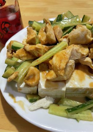 簡単バンバンジー風サラダSPI-レシピのメイン写真