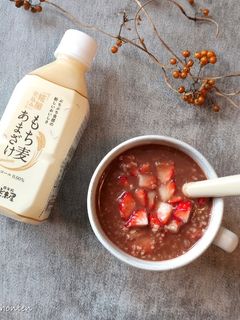 いちごショコラ甘酒-レシピのメイン写真