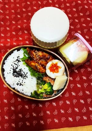 2/16 ヤンニョムチキン弁当-レシピのメイン写真