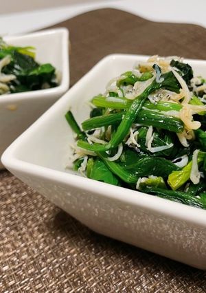 しらすとほうれん草のおひたし◎-レシピのメイン写真