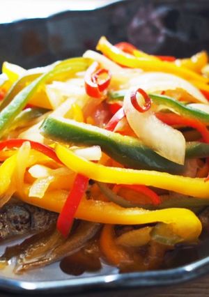 めざしとカラフル野菜の南蛮漬け-レシピのメイン写真
