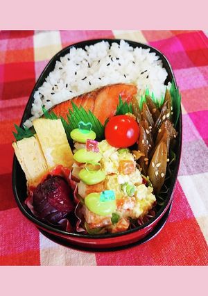 鮭弁当②-レシピのメイン写真