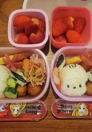 ポチャッコのキャラ弁-レシピのメイン写真