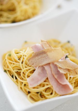 【お吸い物の素で作る】簡単スパゲッティ-レシピのメイン写真