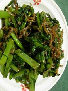 大根葉とちりめんじゃこのごま油炒め-レシピのメイン写真