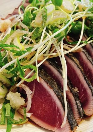 かつおたたき 薬味乗せ-レシピのメイン写真