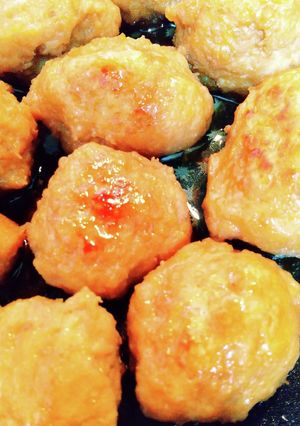 揚げない！フライパンひとつで肉だんご-レシピのメイン写真