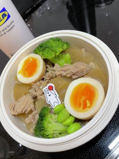 豚こまと煮卵の甘辛煮-レシピのメイン写真