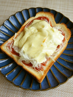 【朝食】ピザ風トースト-レシピのメイン写真
