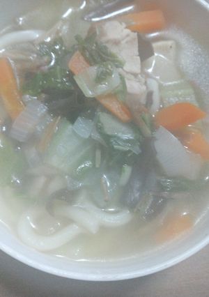 余り物うどん-レシピのメイン写真