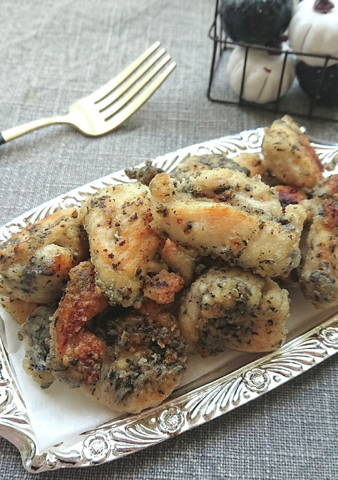油大さじ３だけ鶏むね肉のマヨゆかり唐揚げ-レシピのメイン写真