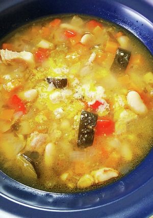 白いんげん豆のスープ＊サイゼリヤ再現-レシピのメイン写真