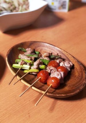 アスパラとトマトの焼き鳥-レシピのメイン写真