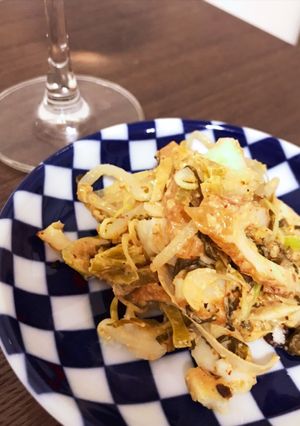 ピリ辛高菜とちくわのマヨ和え-レシピのメイン写真