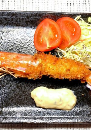 有頭海老の海老フライ-レシピのメイン写真